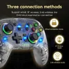 Game Controllers Joysticks Console Controller Bluetooth-Compatible Gaming Remote Joystick Programmable for HKD230901