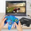 Oyun Denetleyicileri Joysticks 2 Paketler Klasik N64 Denetleyicisi Rerto N64 Oyun Uzak Gamepad N64 Konsol Video Oyun Sistemi HKD230831