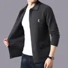 Pulls pour hommes Vêtements masculins à la mode Casual Solide Couleur Tops Vintage Chemise Hommes 2023 Cardigans Mens Designer Tricoté Boutonné 230831