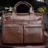 Duffel Bags Luggage Fashion Casual Genuine Leather Men Commercial Briefcase Travel High Quality Messenger/Shoulder/Cowhide Tote Pack