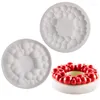 Baking Moulds Meibum Mousse 4 Types Circular Ring Bakeware Set Silicone Cake Molds Decorating Tools Kitchen Dessert Pan