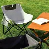 Obozowe meble zewnętrzne Składane krzesło Odpadek Oxford Tkanina Dogodne kemping
