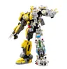 Transformer Devastator Tianji Armor Bumblebee Battle Armor Transformers Spielzeug Jouets Robot Nbk Oversize Devastator Escavatore Camion Costruisci Blocchi Giocattoli per bambini