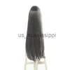 Perruques de cosplay Lemail perruque Sakurajima Mai Cosplay perruque Rascal ne rêve pas de lapin fille Senpai perruques longues gris résistant à la chaleur cheveux synthétiques x0901