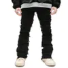 Liu Su Slimming Men Jean Fashion Hip -Hop Street Clothing Slow Travel Pants Famous Brand Designer Men Pants Men Clothing245s