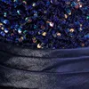 Girl Dresses Navy Blue Elegant O-Neck Floor-Length Short Sleeves Simple Satin Kids Party Communion For Weddings A2193