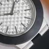 Luxe horloges voor heren Automatisch mechanisch 44 mm Sport Waterdicht Roestvrij stalen kast Saffierglas Rubberen band Polshorloge Relojes para hombres