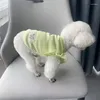 Hondenkleding Huisdier Vest Pure Kleding Mouwloos Zomer Kat T-shirt Puppy Shirt Schattig Duurzaam Effen Kleur Accessoire