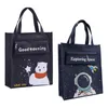 School Bags Cute Kids Tote Bag Waterproof Oxford Cloth Handbag For Casual Outdoor Travel