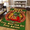 Funny Rat Fink Printed Carpet for Living Room Home Decoration Coffee Tables Bedside Large Area Rugs Bay Window Floor Mat HKD230901