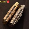 Two In One Heavy-duty Retro Double Sided Three Dimensional Relief 10000 Times Match Kerosene Lighter Smoking Accessories Gadgets DBDO