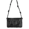 Abv Designer ToteBag Mini Jodei Тканая сумка ярких цветов Модный дизайн в клетку Высококачественная женская сумка через плечо с завязками