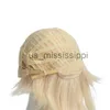 Cosplay Wigs Lemail парик Синтетические волосы аниме аниме Lycoris Recoil nishikigi Chisato Cosplay Wig 30 см Короткий светло -золотой теплостойкий парики x0901