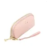 Wallets Fashion Genuine Leather Women Wallet Card Holder Clutch Purse Elegant Money Purses Coin Pocket Phone Bags For