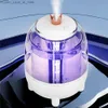 Humidificateurs Humidificateur d'air 1000ML avec diffuseur de parfum USB léger diffuseur d'huiles 7 lumières de couleur diffuseur d'arôme pour accessoires pour la maison Q230901