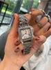 Wristwatches Light Luxury Silver Steel Band Women's Watch Casual Niche Elegant Quartz High Quality Fashion Workplace
