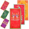 Cadeauverpakking 6 stuks papier rode enveloppen lentefestival Chinees jaar schattig geldzak traditionele zak