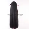 Cosplay Wigs Columbina Genshin Impact Cosplay Wig Game Anime Character Columbina Wig High Temperature Resistant Stylable Synthetic Wig x0901