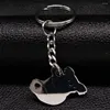 Keychains Fashion Koala Rostfritt stål Keychain för kvinnor Silverfärg Keyring Jewelry Christmas Gift Llavero Hombre K77267S07