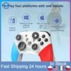 Controladores de jogo Joysticks Bluetooth Gamepad sem fio Uma tecla para acordar 6 eixos Somatosensorial Joystick Game Handle para Switch / PC HKD230831