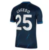 23 24 Soccer Jerseys Caicedo Sterling Koulibaly Cucurella Football Shirt 2023 2024 Enzo Camiseta de Futbol Kante Chilwell Retro 97 99 Maillot Foot