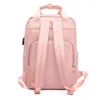 Rucksack Frauen Männer Wasserdicht Pendeln USB Lade Luxus Oxford Studenten Schule Bücher Laptop Tasche Mädchen Nette Reise Rucksäcke