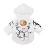 Pet Dog Hoodie Sweatshirt Cotton Schnauzer Falcon Teddy Spring Autumn Warm Printed Astronaut Doll Pendant Pullover