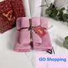 Bath Towel Set Coral Velvet Fashion Face Towels Quality Classic Letter Soft Men Womens Beach Towels