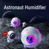 Umidificadores 2023 Space Capsule Umidificador de ar USB Ultrasonic Cool Mist Aromaterapia Difusor de água com luz LED Astronaut Humidificador Q230901