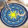 Dessin animé Cardcaptor Sakura cercle magique tapis tapis ronds tapis pour salon chambre d'enfants enfants jouent tapis de sol antidérapants HKD230901