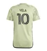 Los Angeles FC BALE Futebol Jerseys 2023 2024 CIFUENTES BIUK CHIELLINI VELA D.BOUANGA ACOSTA GINELLA D.BOUANGA 22 23 24 Jogadores Fãs versão futebol masculino e infantil camisa 66