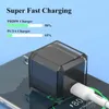 Ny ankomstväggladdare transparent väggladdare PD 20W Fastladdning USB C -laddare för laddning av mobiltelefon