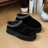 Australien ugglie tazz tofflor senap frö boot tasman glider klassisk ultra mini plattform boot slip-on les petites mocka ull blandning vinter designer varma stövlar