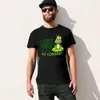 Magliette da uomo Carine I Exist Without My Consent Frog 4 Tees Vintage Fitness Taglia USA