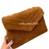 حقيبة Women Loulou Handbag Jumbo 31cm × شكل كبير الأكياس رفرف الأكياس الكتف