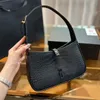 Tasarımcı LE5A7 Çanta Çanta Hobo Kadınlar Moda Koltuk Altındaki Çanta Siyah Beyaz Omuz Tote Deri Hobo Timsah Desen Vagrant Çanta Le Crossbody 5A7 Tote Cüzdan