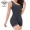 プラスサイズのフルボディシェーパー女性おなかのバットリフタースリミングハイウエストトレーナーfajas Colombianas Shapewear