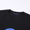 T-shirt estiva nuova a maniche corte Tessuto doppio filato Camicia con lettera stereo Stampa T-shirt girocollo da uomo da donna Felpa originale Polo 4h9s