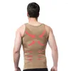 Männer T-Shirts 2023 Männer Abnehmen Body Shaper Bauch Weste Unterwäsche Korsett Taille Cincher Bodysuit Hohe