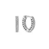 Аутентичные серьги-кольца Hearts of Pandoare из стерлингового серебра 925 пробы, женские серьги, совместимые с ювелирными изделиями в европейском стиле, серьги 296317CZ
