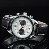 Relojes de pulsera de acero inoxidable para hombres 2022 Nuevos relojes para hombre Todo el dial Trabajo Reloj de cuarzo Alta calidad Top Marca de lujo Reloj Moda para hombres
