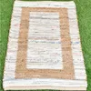 Carpets Carpet Natural Jute Fiber And Wool Handmade Rug 2x3.3 Foot Area Doormat Multicolor Decorative