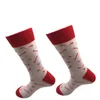 Men's Socks High-quality Plus Longer Fashion Casual Est Design Colorful Happy Clothes (5 Pairs / Batch)