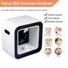 Annan skönhetsutrustning Smart Analyzer -enhet Digital hudfuktdetektor med pekskärm för diagnossystem