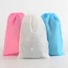 Storage Bags 40 30cm Drawstring Non-Woven Fabric Laundry Bag Book Toys Gift Shoes Dirty Clothes Organizer F20233382