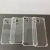 Shockproof Transparent Case For iPhone 15Pro Max 14 13 12 11Pro Max X Xs XR Max 7 8 Plus Bumper Cases Cover Sport Anti Fall Fingerprint Proof