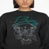 AB brodé en coton sweat-shirt bings imprimer lettre de créatrice de créateurs chouchés en coton rond