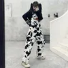 Женские брюки хип-хоп комбинезон хиппи коров