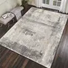 Tapis abstrait moderne tapis gris clair pour salon Hall 200x300 cm grand tapis lavable chambre décoration tapis de sol HKD230901