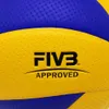 Balls Camping Volleyball Model300 Super Hard Fibre Marka konkurencja Rozmiar 5 Opcjonalna pompa Torba siatkowa 230831